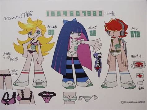 Panty And Stocking Anime Anime Poses Reference Character Design