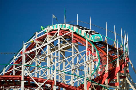 Wooden Rollercoaster Belmont Park San Diego California Photos By