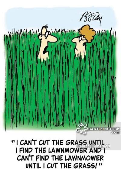 Cut The Grass Cartoons And Comics Lawn Care Humor Lawn Mower Lawn