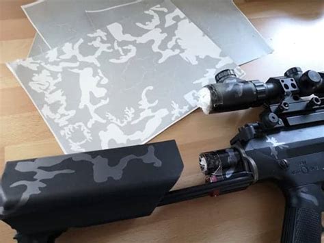 Sniper Rifle Stencil