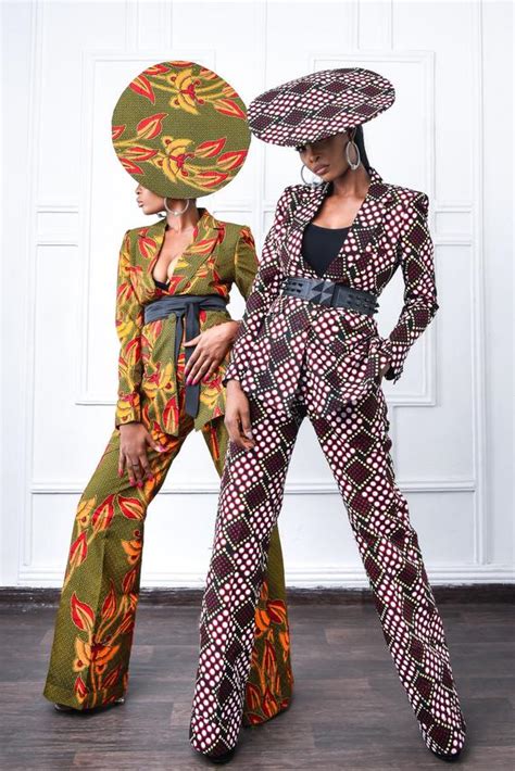 The wide legs and cropped style is very chic. Monoke Wide Leg Pant Suit - All Things Ankara Marketplace