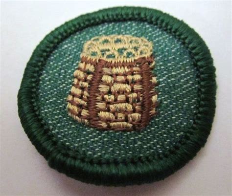 Vintage 1950 S Intermediate Girl Scout Badge Etsy Girl Scout Badges Girl Scouts Badge
