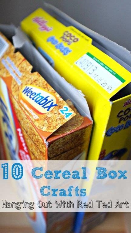 10 Cereal Box Crafts Red Ted Art Kids Crafts Cereal Box Craft