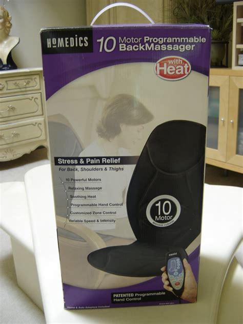 Homedics Bkp 300 2 10 Motor Back Massager With Heat Brand New