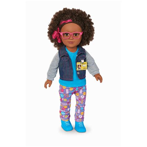 My Life As 18 Poseable Programmer Doll African American 8 Pieces