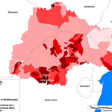 Distribution Of Ethnic And Language Groups In Botswana Download Scientific Diagram