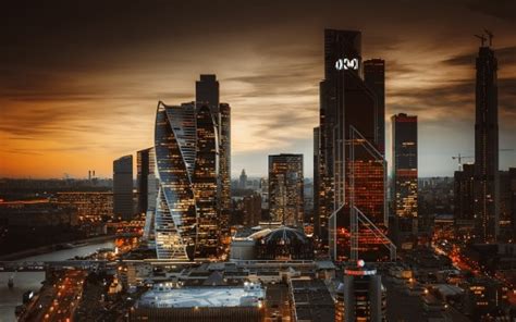 Building City Moscow Russia Skyscraper Hd Travel Wallpapers Hd