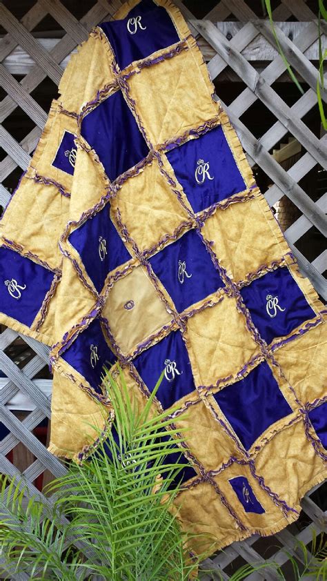 Crown Royal Rag Quilt This One Is Made From The Plush Bags 189 For