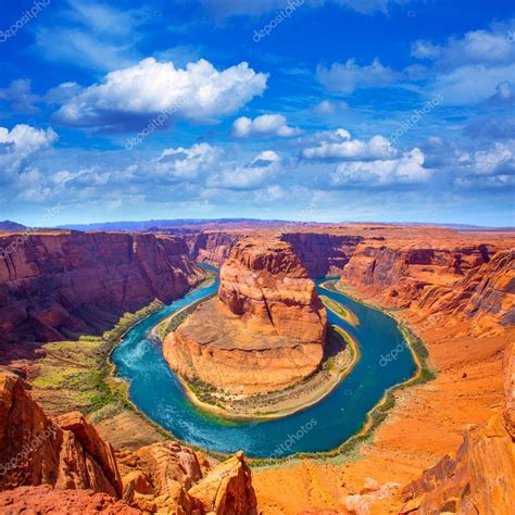 Arizona Horseshoe Bend Meander Of Colorado River — Stock Photo