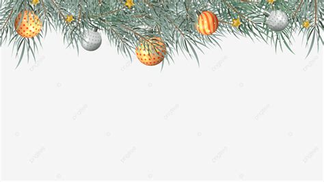 Christmas Holly Textured Decorative Golden Ball Border Christmas