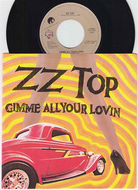 Zz Top Gimme All Your Lovin 1983 Jacksonville Pressing Vinyl