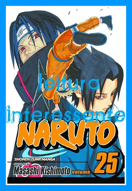 Leitura Interessante Mangá Naruto Vol 25