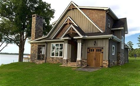 Awesome Cottage Exterior Colors Schemes Ideas008 Rustic House Plans