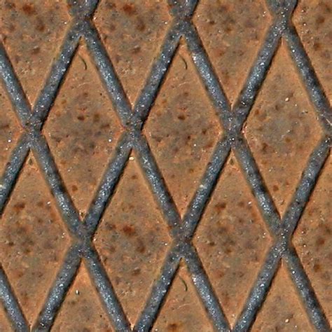 Iron Rusty Dirty Metal Plate Texture Seamless 10738
