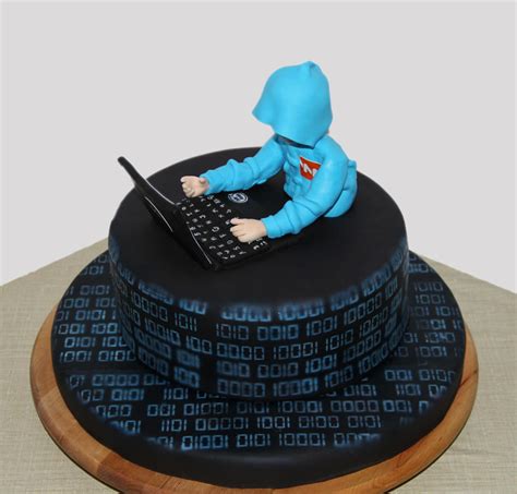 Cyber Themed Cake By Mysweetstop On Deviantart