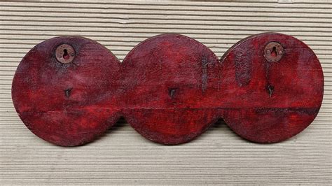 Wooden Wall Hanger Hand Made Carved Wood Wall Hanging Hanger Etsy