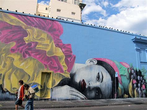 Rone New Mural In San Francisco USA StreetArtNews Best Street Art