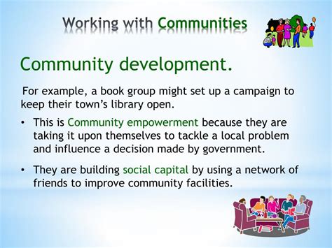 the work of community development gambaran