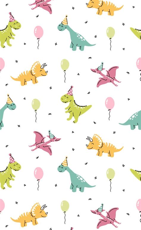Party Dinosaurs Photography Backdrop