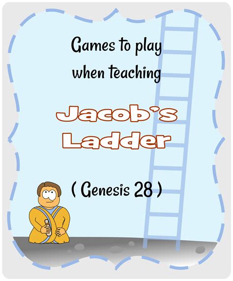 Jacobs Ladder Genesis 28 Games Jesus Without Language Genesis