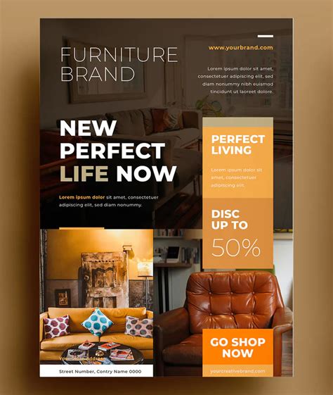 Furniture Sale Flyer Template Psd Ai And Eps Ksioks