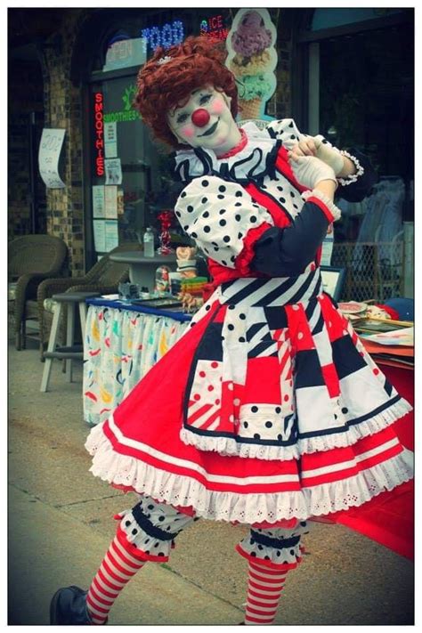 Pin By Ben On Female Clowns Clown Dress Cute Clown Female Clown