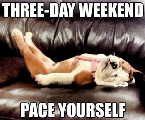 15 Three Day Weekend Memes To Start Your Free Time In Style
