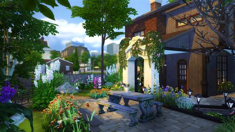 Cozy Garden Retreat Sims 4 Houses