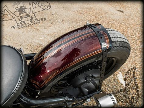 Everybody who's been to preschool picks up a great paint with the right striping can make or break the presence of any motorcycle, hand built or otherwise. yamaha v-star 650 by tail end customs - bikerMetric