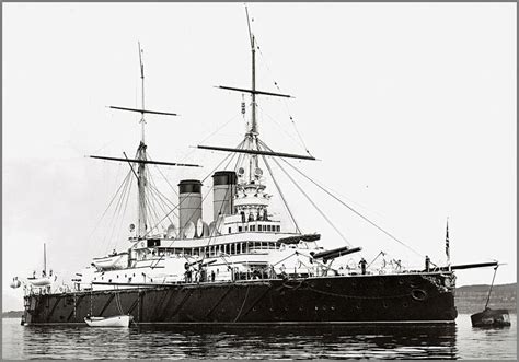 Imperial Russian Navy Predreadnought Battleship Rotislav In 1901