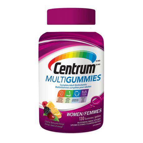 Multivitamins can provide a great source of essential vitamins and nutrients needed for our health. Centrum MultiGummies Womens multivitamin with calcium ...