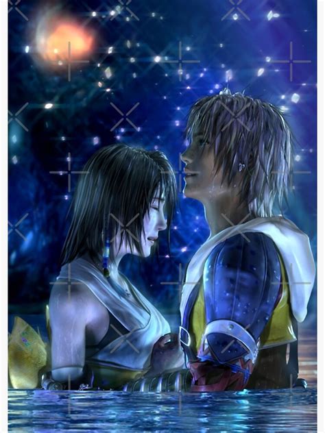 Final Fantasy X Tidus And Yuna Artwork Poster For Sale By Zewiss