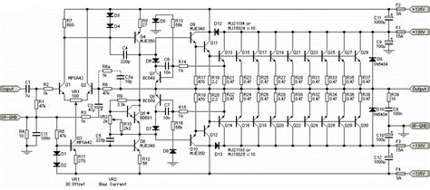 You can build it 5 ways, like it's shown in the table (from 20 w to 80 w rms). 1500W High Power Amplifier | IC schematics