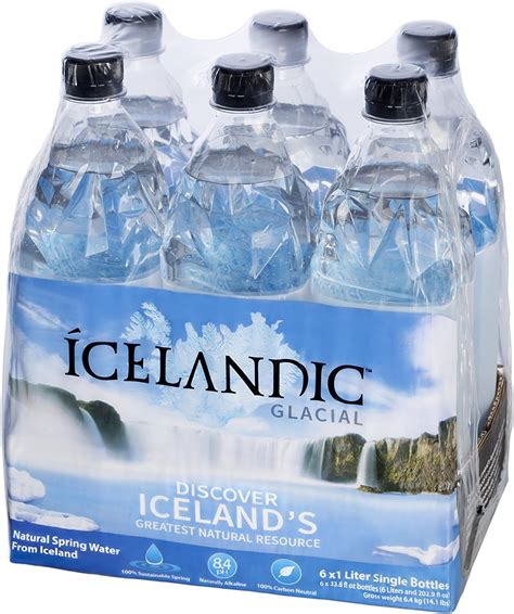 Icelandic Glacial Natural Spring Water From Iceland Sabor Manantial 6