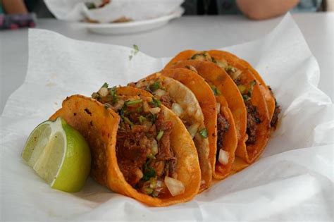 Whether you need to restock on produce such as avocado or dry and canned chiles, you can. Tacos La Barca | Roadfood