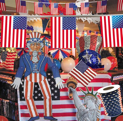 4 july 1776, representatives of the 13 states in the. USA Independence Day July 24th Decor Packs from just £38 ...