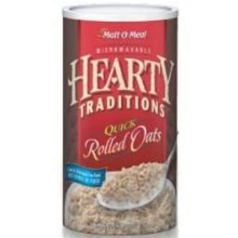 Malt O Meal Hearty Traditional Quick Oats 42 Oz 12 C