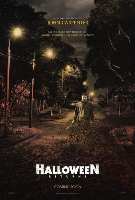 Cool Art Halloween By Pl Boucher Halloween Returns Halloween Movies Horror Posters