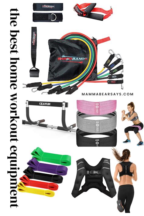 The Best Home Workout Equipment From A Busy Mom Mamma Bear Says