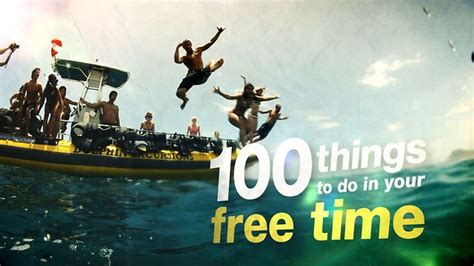 100 Things To Do In Your Free Time On Vimeo