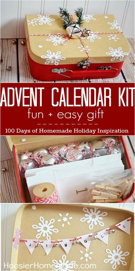Our advent calendar will give you inspiration for a moment of relaxation every day, while enjoying the best of our range. Advent Calendar Kit: Holiday Inspiration - Hoosier Homemade
