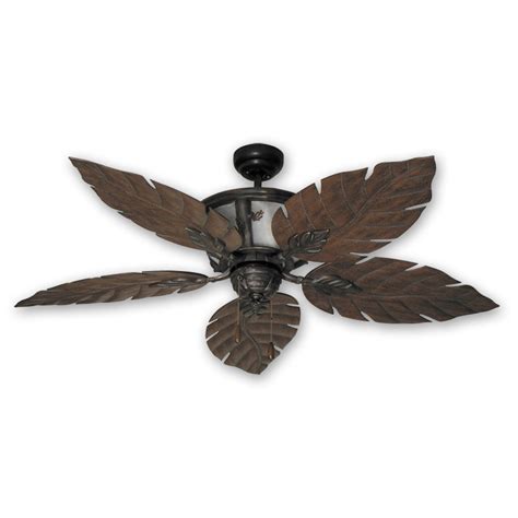 These unique ceiling fans look great anywhere around the tropical ceiling fans are not only for general use but can also be used as a home décor to complement a house's interior design. Tropical Ceiling Fan - 52" Venetian by Gulf Coast Ceiling Fans