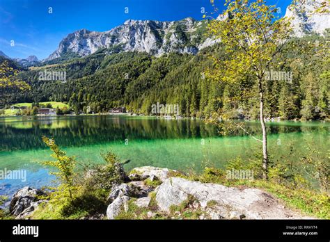 Hintersee Lake Reiteralpe Mountain Ramsau Berchtesgadener Land