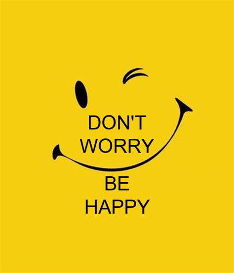 DON'T WORRY BE HAPPY Poster | madm | Keep Calm-o-Matic