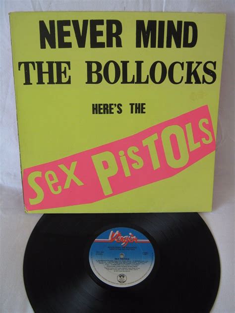 The Sex Pistols Never Mind The Bollocks Here`s The Sex Pistols Lp 1977 Auction