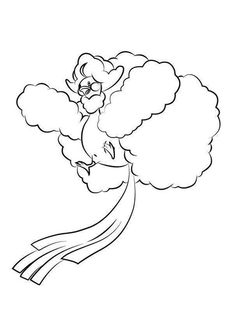 Pokemon Mega Altaria Coloring Coloring Pages