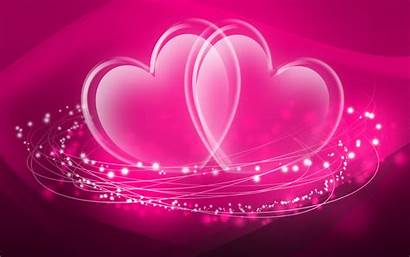 Hearts Wallpapers Heart Glass 4k Pink Desktop