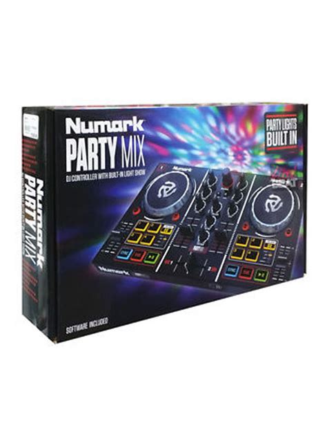 Numark Party Mix Dj Controller With Built In Light Show Shop