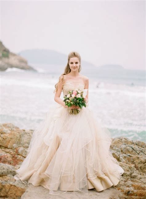 Stunning Sea Life Inspired Bespoke Wedding Dresses Beach Wedding