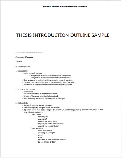Beginners Guide To Write A Great Thesis Introduction